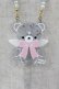 画像1: Angelic Pretty / Milkyベアーネックレス  サックス H-25-04-08-056-AP-AC-NS-ZH (1)