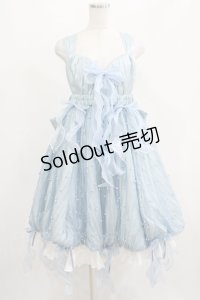 Paltry Star Shine（海外ロリータブランド） / Bubble Jelleyfishジャンパースカート L サックス H-25-04-08-1001-GO-OP-NS-ZH