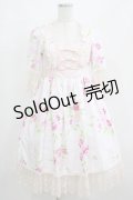 JESUS DIAMANTE / アントワーヌワンピ 40 ぼかし薔薇ピンク H-25-04-08-1024-JE-OP-NS-ZH