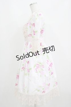 画像2: JESUS DIAMANTE / アントワーヌワンピ 40 ぼかし薔薇ピンク H-25-04-08-1024-JE-OP-NS-ZH