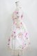 画像2: JESUS DIAMANTE / アントワーヌワンピ 40 ぼかし薔薇ピンク H-25-04-08-1024-JE-OP-NS-ZH (2)