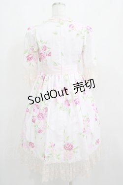 画像3: JESUS DIAMANTE / アントワーヌワンピ 40 ぼかし薔薇ピンク H-25-04-08-1024-JE-OP-NS-ZH