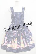 metamorphose / Candy Star Rabbitシャーリングジャンパースカート Free ネイビー H-25-04-08-1030-ME-OP-NS-ZH
