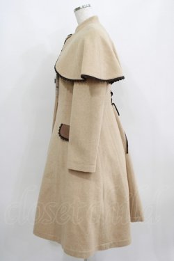 画像2: Victorian maiden / ヴィクトリアンベルベットペルリーヌコート Free ベージュ H-25-04-08-1031-CL-CO-NS-ZH
