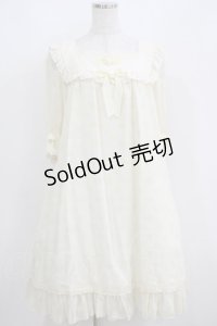 Angelic Pretty / Charming Dotワンピース Free アイボリー H-25-04-08-1037-AP-OP-NS-ZH