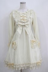 BABY,THE STARS SHINE BRIGHT / Junoの祝福 Dot chiffonワンピース Free アイボリー H-25-04-08-1038-BA-OP-NS-ZH