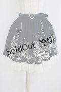 metamorphose / プードルプリントスカート Free ブラック H-25-04-08-1044-ME-SK-NS-ZH