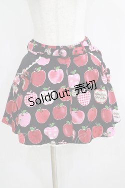 画像1: metamorphose / りんごリボン付スカート Free ブラック H-25-04-08-1047-ME-SK-NS-ZH