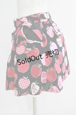 画像2: metamorphose / りんごリボン付スカート Free ブラック H-25-04-08-1047-ME-SK-NS-ZH