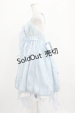 画像2: Paltry Star Shine（海外ロリータブランド） / Bubble Jelleyfishジャンパースカート L サックス H-25-04-08-1001-GO-OP-NS-ZH