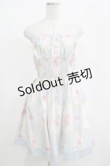 JESUS DIAMANTE / スモッキングベアワンピース 40 新オーナメントサックス H-25-04-08-1058-JE-OP-NS-ZH