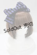 metamorphose / Candy Star Rabbit リボンカチューシャ  ネイビー H-25-04-08-1071-ME-AC-NS-ZH