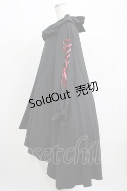 画像2: Qi Lolita（海外ロリータブランド） / フリルワンピース Free ブラック H-25-04-08-1007-GO-OP-NS-ZH