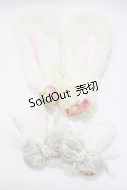 画像1: MONO GIRL（海外ロリータブランド） / クリップセット  オフ H-25-04-08-1081-GO-AC-NS-ZH