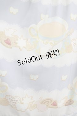画像4: Dear Celine / クッキープリントジャンパースカート Free サックス H-25-04-08-1009-LO-OP-NS-ZH