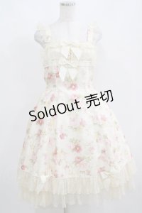 BABY,THE STARS SHINE BRIGHT / オールドローズジャンパースカート Free アイボリー H-25-04-08-1010-BA-OP-NS-ZH