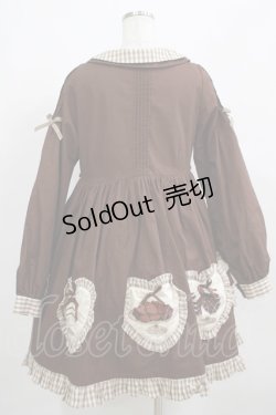画像3: Lyre Ivy（海外ロリータブランド） / Coffee House of the Catsワンピース L ブラウン H-25-04-08-1011-GO-OP-NS-ZH