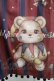 画像4: Cute Q（海外ロリータブランド） / Circus Teddy Bearワンピース Free ボルドー H-25-04-08-1012-EL-OP-NS-ZH (4)