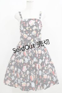 metamorphose / SWEETS collection サーキュラージャンパースカート Free ブラック H-25-04-08-1015-ME-OP-NS-ZH