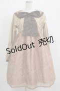 PINK UP（海外ロリータブランド） / チョコレートワンピースセット 2 モカ H-25-04-08-1019-LO-OP-NS-ZH