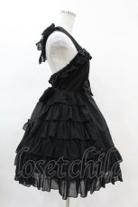 画像3: Angelic Pretty / ふんわりフリルホルタージャンパースカート Free ブラック H-25-04-08-001-AP-OP-NS-ZH (3)