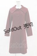 an another angelus / ロングコート Free Bordeaux H-25-04-08-010-CA-CO-NS-ZT-C036