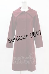 an another angelus / ロングコート Free Bordeaux H-25-04-08-010-CA-CO-NS-ZT-C036