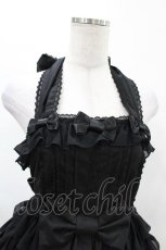 画像4: Angelic Pretty / ふんわりフリルホルタージャンパースカート Free ブラック H-25-04-08-001-AP-OP-NS-ZH (4)