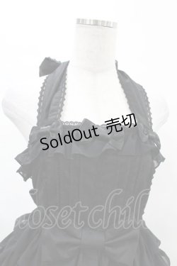 画像4: Angelic Pretty / ふんわりフリルホルタージャンパースカート Free ブラック H-25-04-08-001-AP-OP-NS-ZH