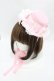 画像1: BABY,THE STARS SHINE BRIGHT / Strawberry Sweetheart Cakeミニハット  ピンク H-25-04-08-016-BA-AC-NS-ZH (1)