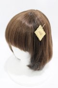 BABY,THE STARS SHINE BRIGHT / mon petit chouchouテディベアヘアピン  ゴールド H-25-04-08-023-BA-AC-NS-ZH