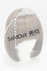 metamorphose / パールチャーム付きティアラ  シルバー H-25-04-08-028-ME-AC-NS-ZH