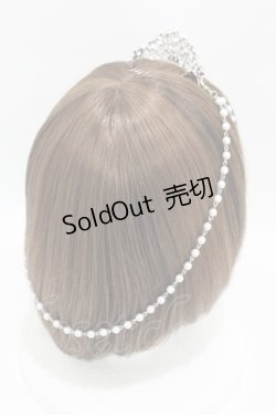 画像2: metamorphose / パールチャーム付きティアラ  シルバー H-25-04-08-028-ME-AC-NS-ZH