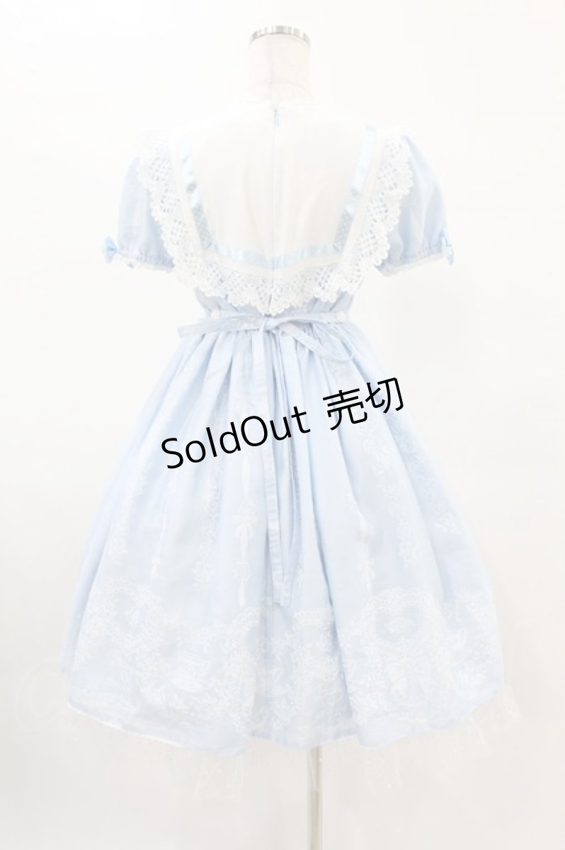 画像2: BABY,THE STARS SHINE BRIGHT / Sugar Rose Tea Timeプリントワンピース Free サックス H-25-04-08-002-BA-OP-NS-ZH (2)