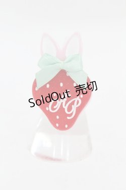 画像1: Angelic Pretty / Little Bunny Strawberryリング  ピンク H-25-04-08-038-AP-AC-NS-ZH