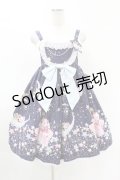 BABY,THE STARS SHINE BRIGHT / くみゃちゃんのキラキラMilky Way柄ジャンパースカートII Free ネイビー H-25-04-09-037-BA-OP-NS-ZH