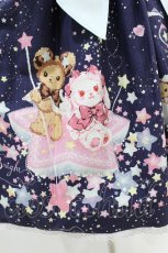 画像5: BABY,THE STARS SHINE BRIGHT / くみゃちゃんのキラキラMilky Way柄ジャンパースカートII Free ネイビー H-25-04-09-037-BA-OP-NS-ZH (5)