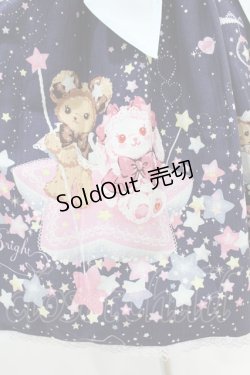 画像5: BABY,THE STARS SHINE BRIGHT / くみゃちゃんのキラキラMilky Way柄ジャンパースカートII Free ネイビー H-25-04-09-037-BA-OP-NS-ZH