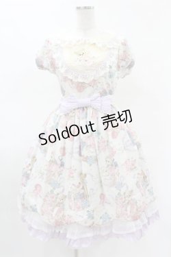 画像1: Angel's Heart（海外ロリータブランド） / Bear's Gift Boxワンピース L オフ H-25-04-09-047-0-OP-NS-ZH