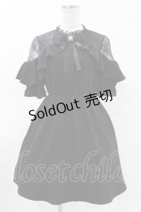 Rojita / 肩レースブローチ付きワンピース Free ブラック H-25-04-09-050-LO-OP-NS-ZH
