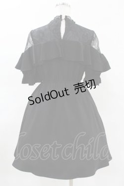 画像2: Rojita / 肩レースブローチ付きワンピース Free ブラック H-25-04-09-050-LO-OP-NS-ZH