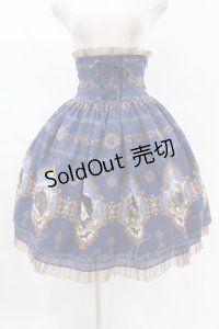 ALICE and the PIRATES / Mistical brilliance Jewelry〜秘められた宝石の行方〜柄コルセットスカート Free ネイビー H-25-04-09-051-PA-SK-NS-ZH