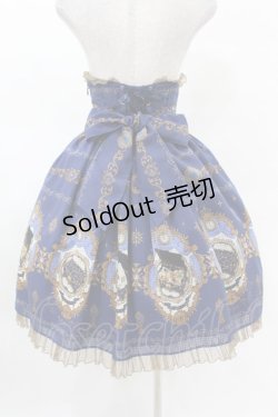 画像2: ALICE and the PIRATES / Mistical brilliance Jewelry〜秘められた宝石の行方〜柄コルセットスカート Free ネイビー H-25-04-09-051-PA-SK-NS-ZH