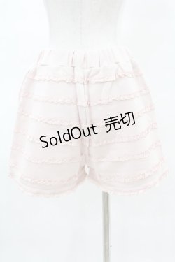 画像2: PINK HOUSE / フリル使いショートパンツ 3（M） ピンク H-25-04-09-052-LO-PA-NS-ZH