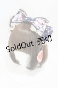 BABY,THE STARS SHINE BRIGHT / くみゃちゃんのキラキラMilky Way柄カチューシャ  ネイビー H-25-04-09-008-BA-AC-NS-ZH