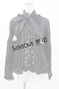Angelic Pretty / Dollsボウタイブラウス Free ブラック H-25-04-09-058-AP-BL-NS-ZH