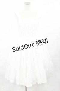 metamorphose / ティアードジャンパースカート Free オフ H-25-04-09-1001-ME-OP-NS-ZH