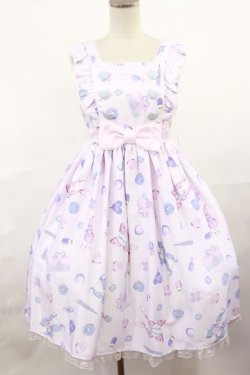 画像1: Angelic Pretty / Fancyホスピタルジャンパースカート Free ピンク H-25-04-09-1004-AP-OP-NS-ZH