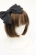 画像1: Angelic Pretty / シャンタンフリルPartyカチューシャ  ブラック H-25-04-09-1041-AP-AC-NS-ZH (1)