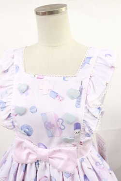 画像4: Angelic Pretty / Fancyホスピタルジャンパースカート Free ピンク H-25-04-09-1004-AP-OP-NS-ZH